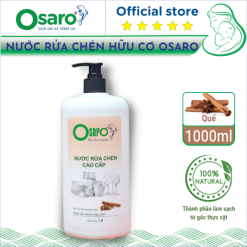 Nước rửa chén hữu cơ OSARO 900ml sả chanh (3)