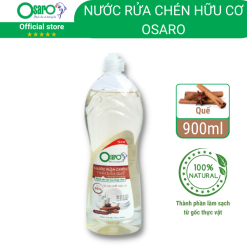 Nước rửa chén hữu cơ OSARO 900ml quế